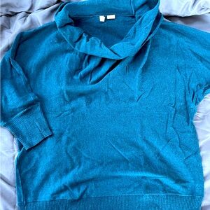 Moth cowl neck lightweight sweater